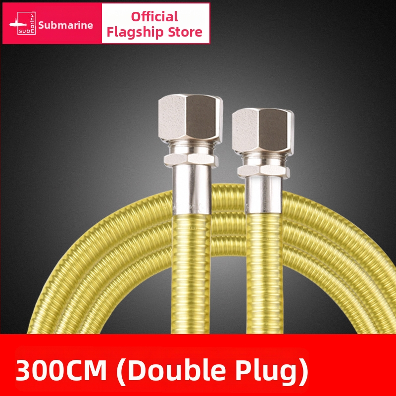 Plynovod Submarine R200-FC, 304 nerezová oceľ gofrované potrubie, normálna teplota