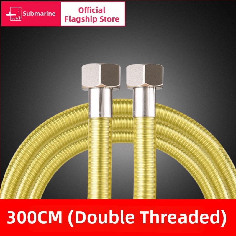 Plynovod Submarine R200-FC, 304 nerezová oceľ gofrované potrubie, normálna teplota