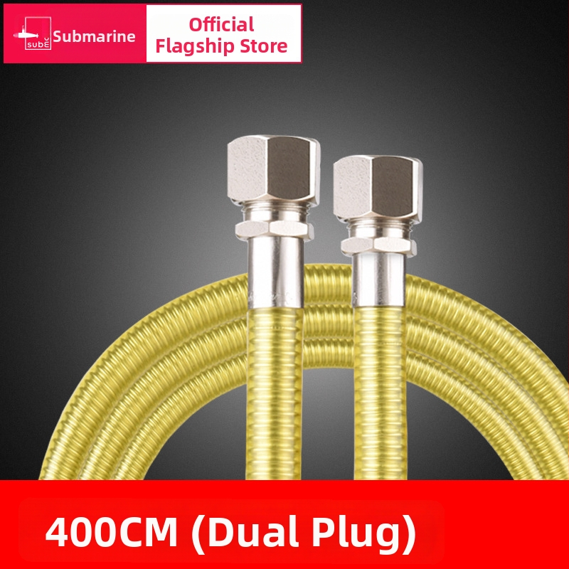 Plynovod Submarine R200-FC, 304 nerezová oceľ gofrované potrubie, normálna teplota