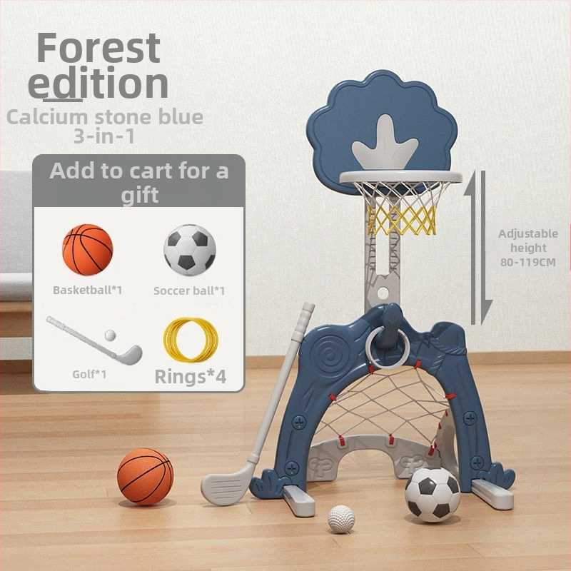 Suport de baschet pentru copii, reglabil, interior, 1–6 ani