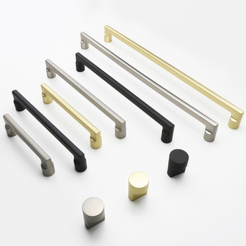 Χειρολαβή ντουλαπιού από κράμα ψευδαργύρου, τόξου σχήματος, μοντέρνου στυλ, επιφανειακή τοποθέτηση, μοντέλο Rz007