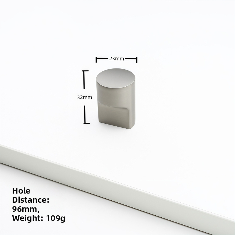 Χειρολαβή ντουλαπιού από κράμα ψευδαργύρου, τόξου σχήματος, μοντέρνου στυλ, επιφανειακή τοποθέτηση, μοντέλο Rz007