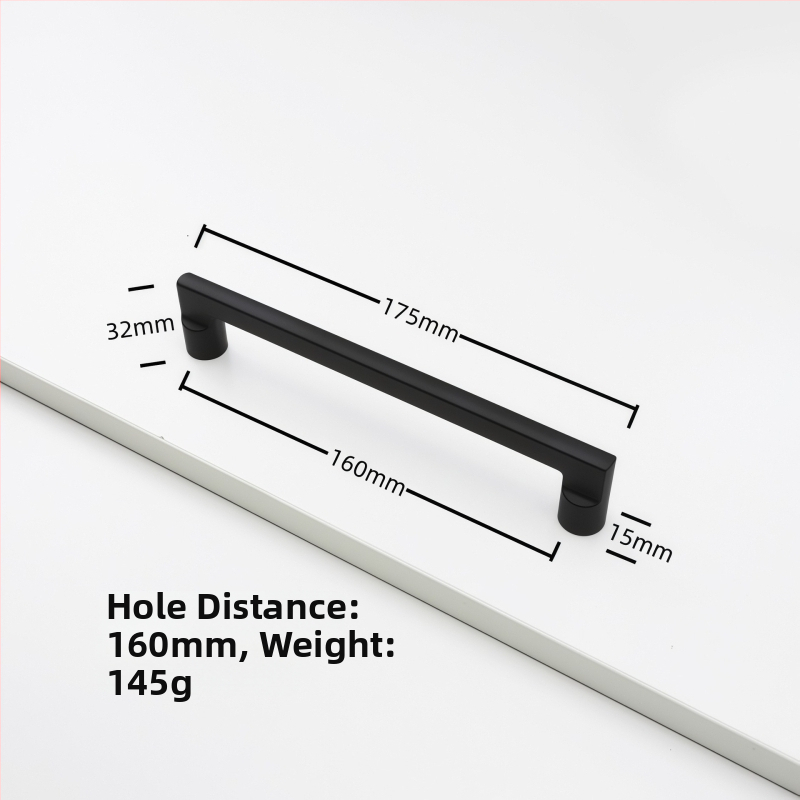 Χειρολαβή ντουλαπιού από κράμα ψευδαργύρου, τόξου σχήματος, μοντέρνου στυλ, επιφανειακή τοποθέτηση, μοντέλο Rz007