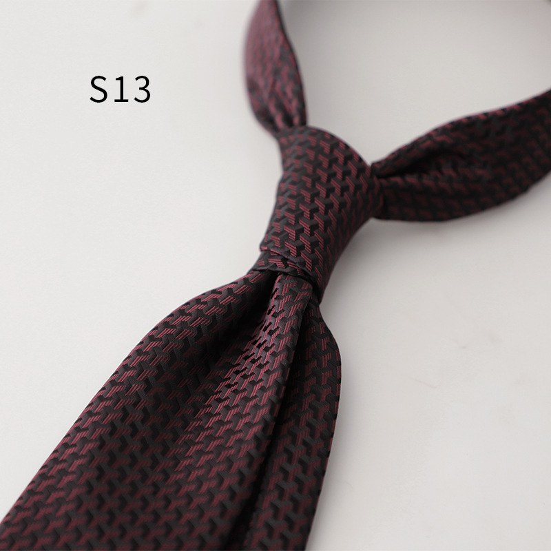 Muška kravata Jacquard s uzorkom Leaf Stripe Wave, poliester vlakno, podstava poliester, ručno vezana