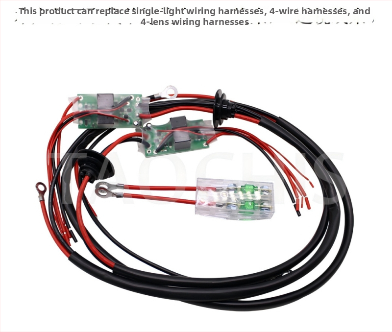 GHS szilárdtest-dekóder H4-es vezetékkészlet HID/LED lámpa átalakításához