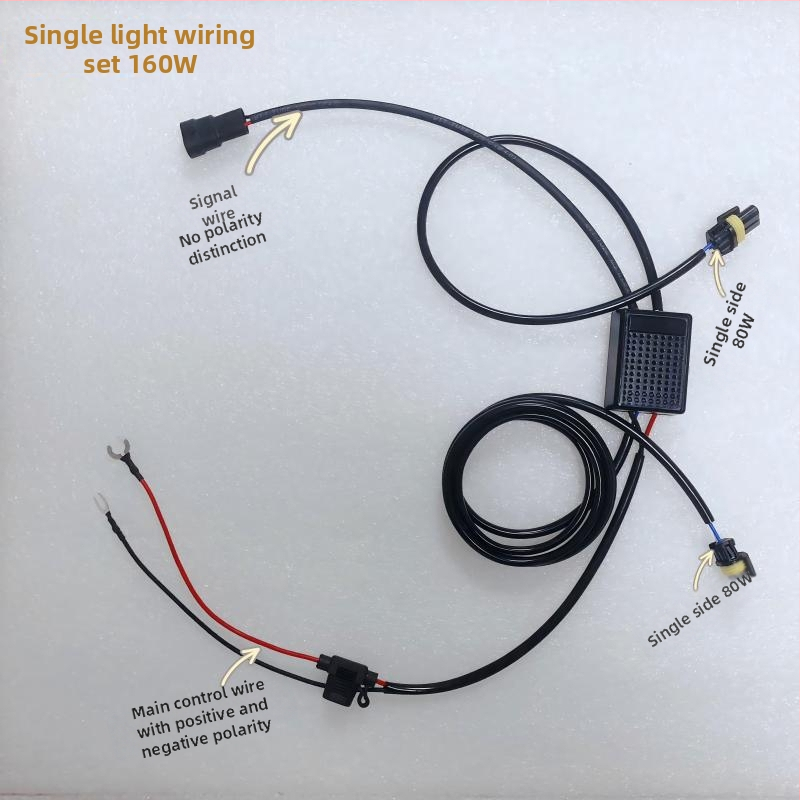GHS szilárdtest-dekóder H4-es vezetékkészlet HID/LED lámpa átalakításához