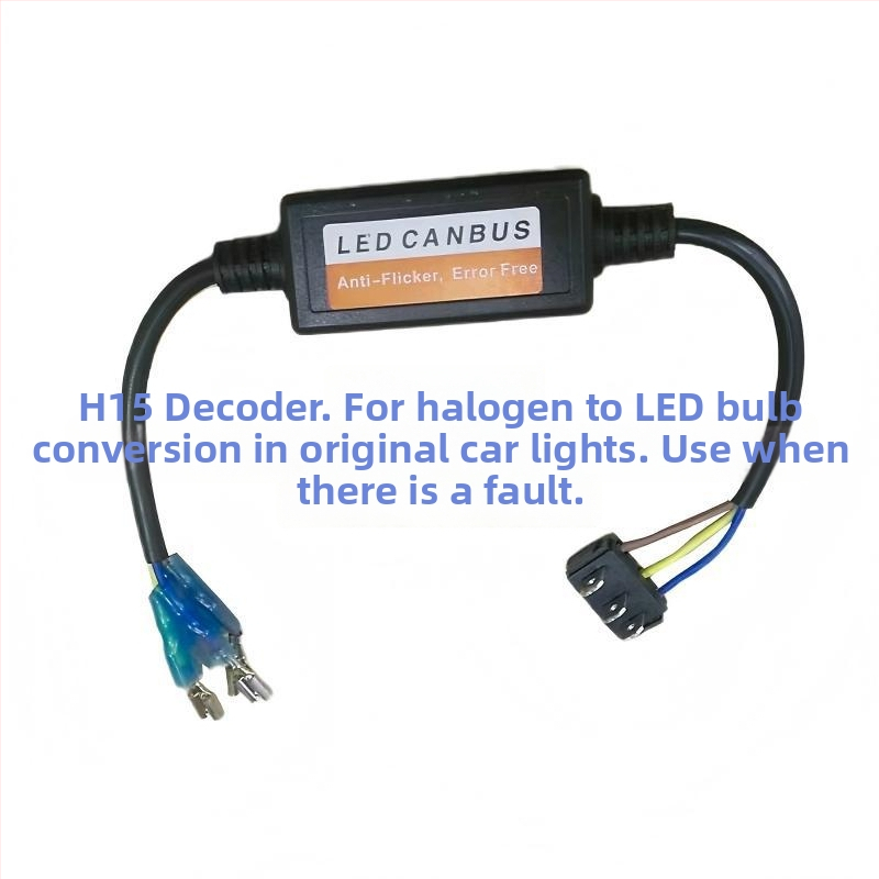 GHS szilárdtest-dekóder H4-es vezetékkészlet HID/LED lámpa átalakításához