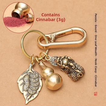 Kovový kľúčen s Pixiu, motívy tekvice a zverokruhu — prívesok na auto a tašku, unisex