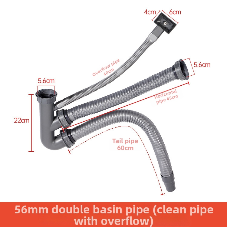 Muyun квадратен дренаж за мивка със филтър-кошничка, неръждаема стомана/пластмаса, модел Square drain, модерен минимализъм, тегло 0,2 кг