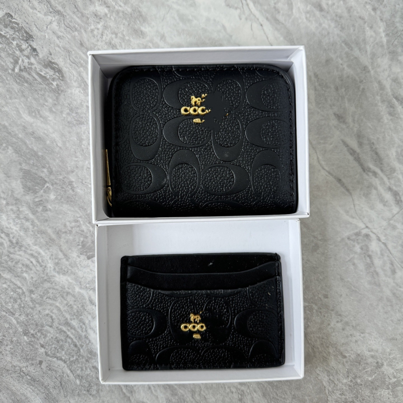 Πορτοφόλι καρτών με μοτίβο γραμμάτων, πολυεστέρας, υπερ-ελαφρύ, αστικού στυλ, Άνοιξη 2025