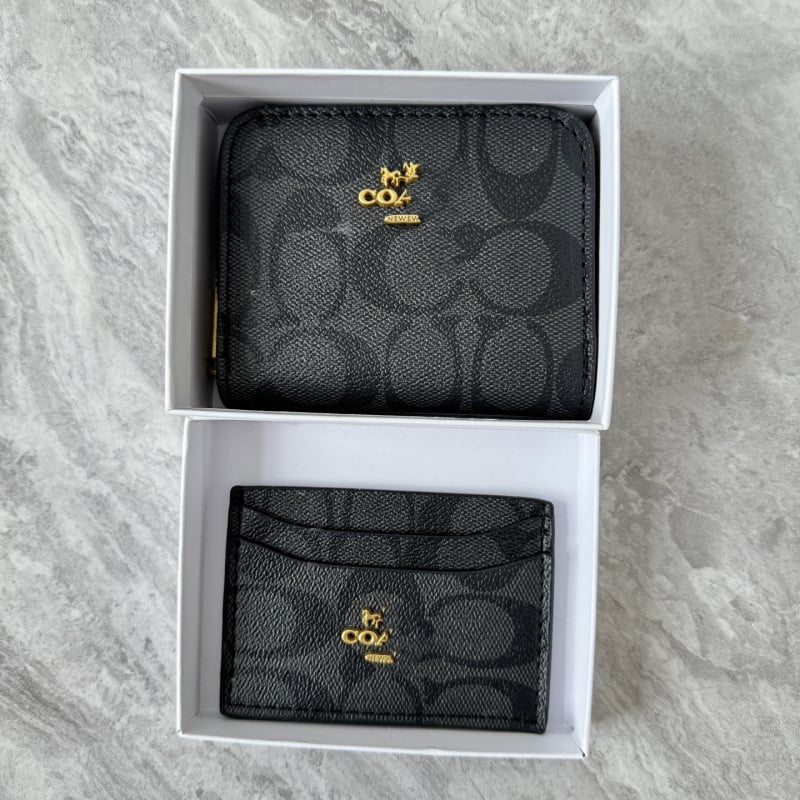 Πορτοφόλι καρτών με μοτίβο γραμμάτων, πολυεστέρας, υπερ-ελαφρύ, αστικού στυλ, Άνοιξη 2025