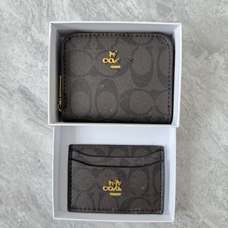 Πορτοφόλι καρτών με μοτίβο γραμμάτων, πολυεστέρας, υπερ-ελαφρύ, αστικού στυλ, Άνοιξη 2025