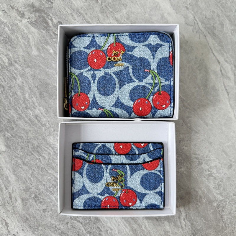 Πορτοφόλι καρτών με μοτίβο γραμμάτων, πολυεστέρας, υπερ-ελαφρύ, αστικού στυλ, Άνοιξη 2025