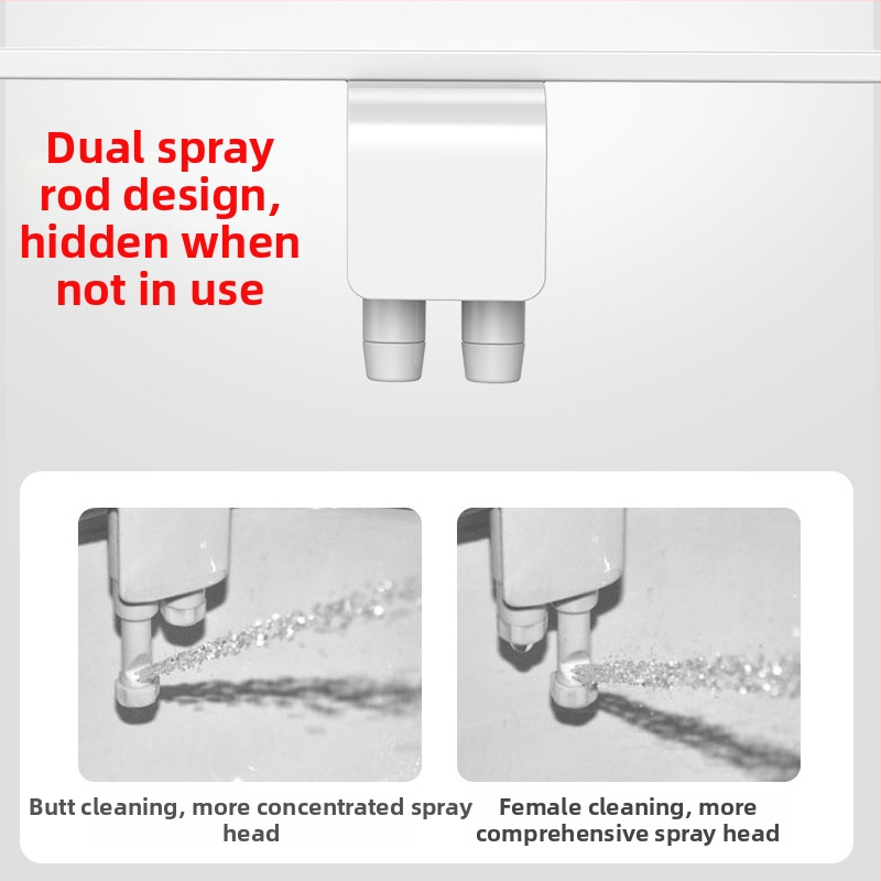 Áramellátás nélküli bidéülő, szifonos öblítés, ABS anyag, CE tanúsítvány, modell EB002, önkitisztító fúvóka