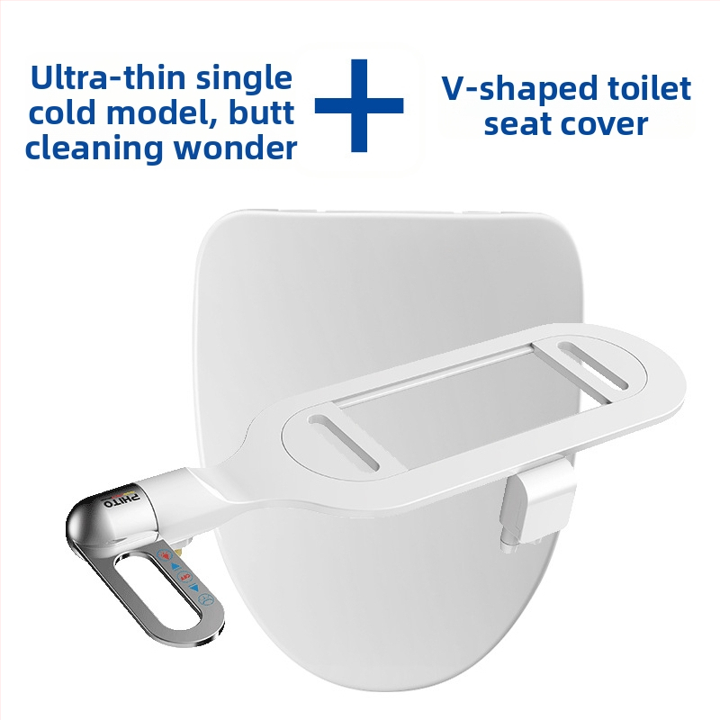 Áramellátás nélküli bidéülő, szifonos öblítés, ABS anyag, CE tanúsítvány, modell EB002, önkitisztító fúvóka