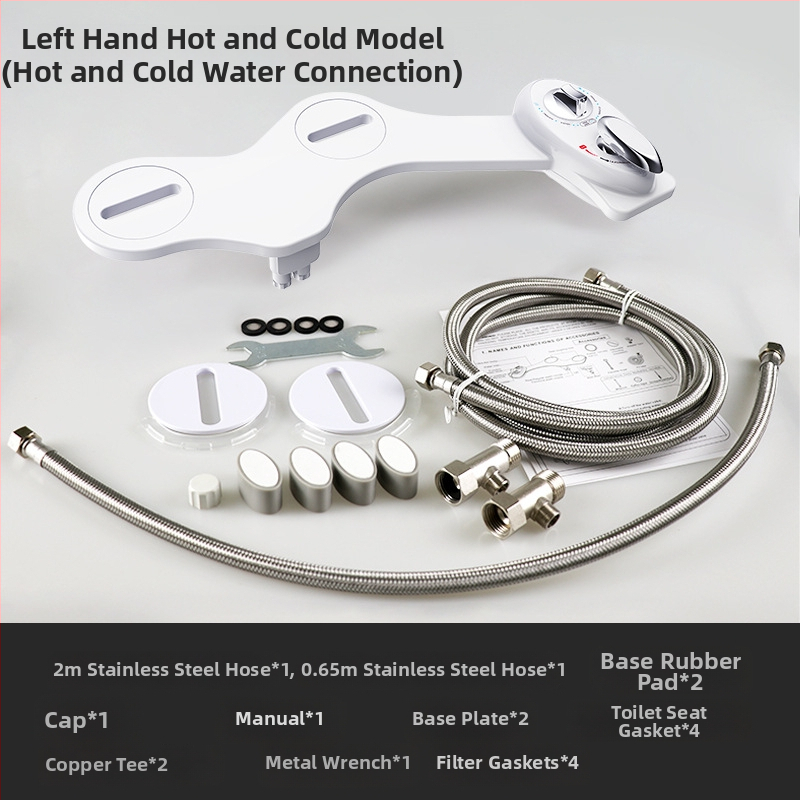 Áramellátás nélküli bidéülő, szifonos öblítés, ABS anyag, CE tanúsítvány, modell EB002, önkitisztító fúvóka