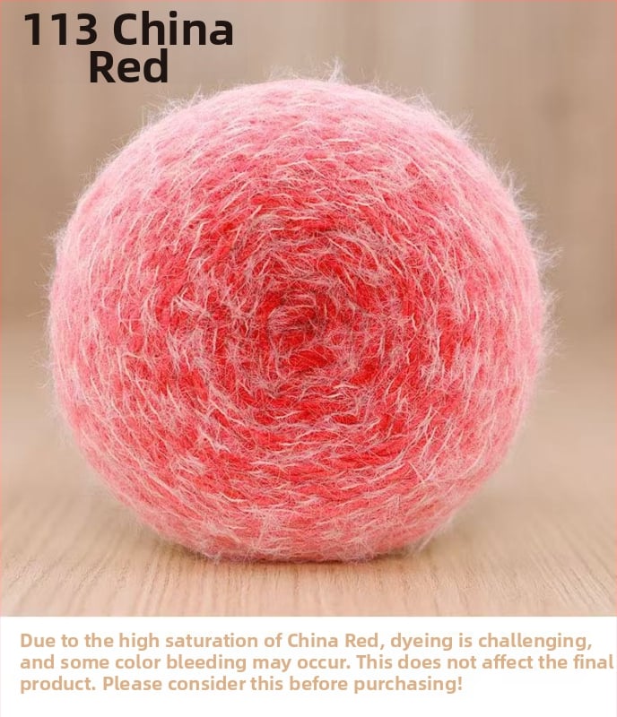 Прежда Magic Ball с пера — градиентна дълга нишка за DIY ръчно плетене, 7s Worsted, единична нишка, групова нишка