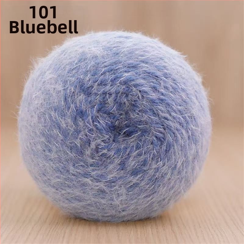 Прежда Magic Ball с пера — градиентна дълга нишка за DIY ръчно плетене, 7s Worsted, единична нишка, групова нишка