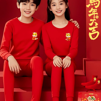 Σετ εσωρούχων για παιδιά, ασφάλεια Class A, βαμβάκι με κουνελόμαλλο, λεπτή υφή