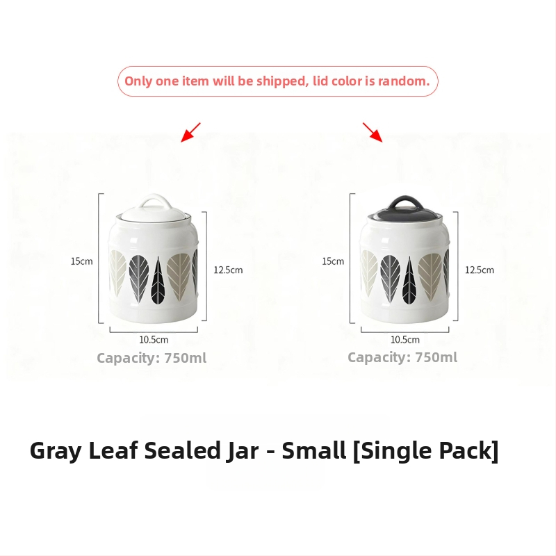 Κεραμικό δοχείο αποθήκευσης τροφών για γάτες και σκύλους | Αεροστεγές καπάκι | Πολυχρηστικό για αποξηραμένα φρούτα, καραμέλες και τσάι