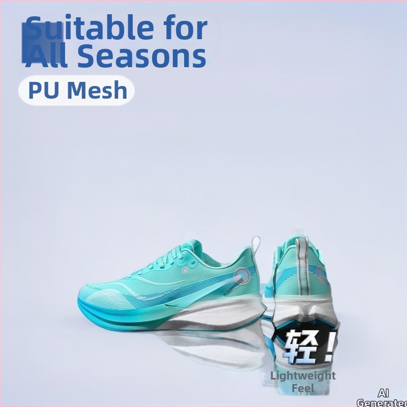 Detské bežecké topánky s PU+sieťovinou na hornej časti, gumová podrážka, zapínanie na šnúrky vpredu, unisex, pre vek 4–16 rokov.