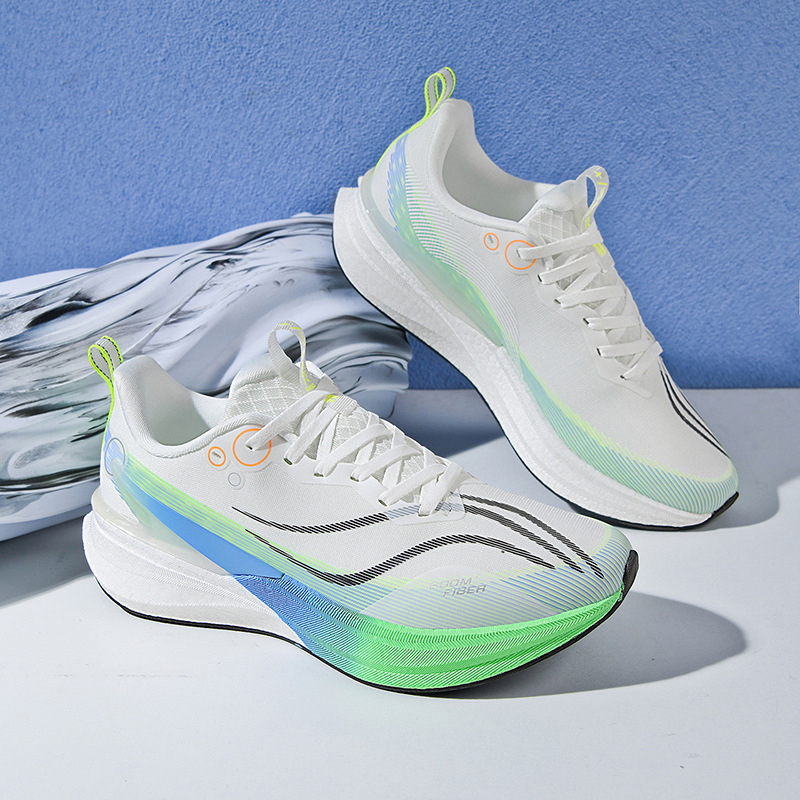 Detské bežecké topánky s PU+sieťovinou na hornej časti, gumová podrážka, zapínanie na šnúrky vpredu, unisex, pre vek 4–16 rokov.