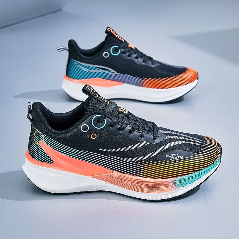 Detské bežecké topánky s PU+sieťovinou na hornej časti, gumová podrážka, zapínanie na šnúrky vpredu, unisex, pre vek 4–16 rokov.