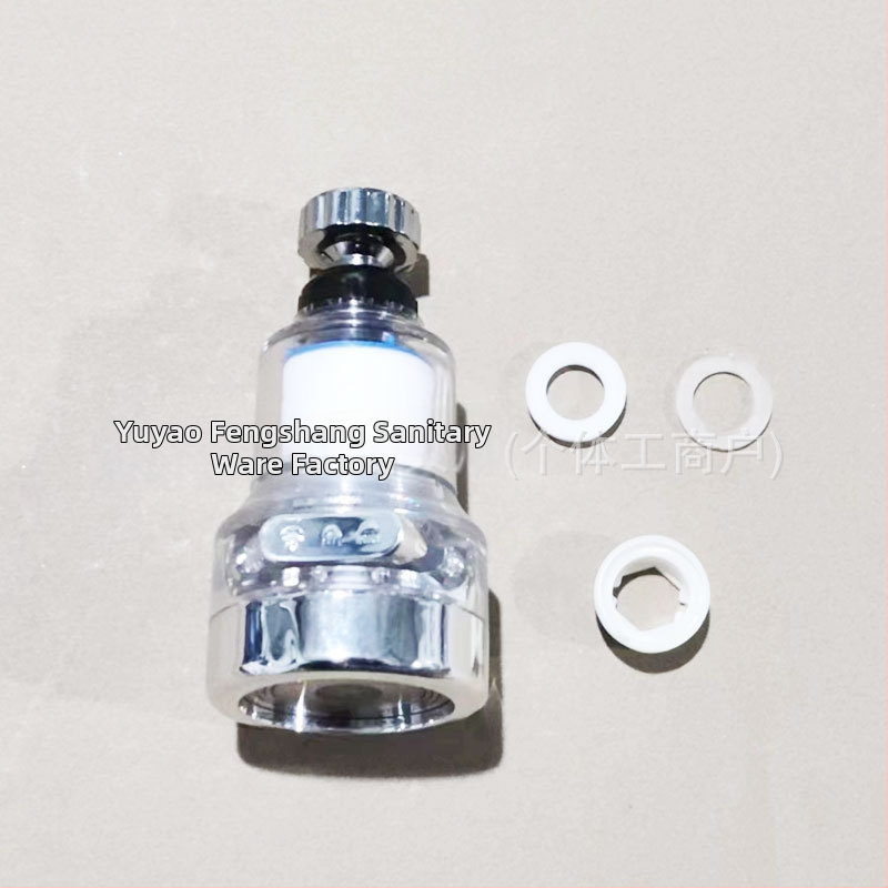 Rozšírená hlava kohútika s ochranou proti striekaniu a otočným filtrom - Model J06, Materiál PS5250, UV ošetrenie, Pripojenie závitom, Prevádzková teplota 60°C