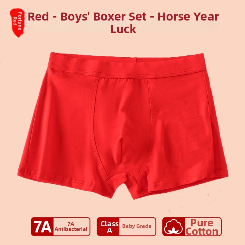 Chiloți pentru băieți, talie medie, 95% bumbac, Clasă de siguranță A, pentru copii mai mari