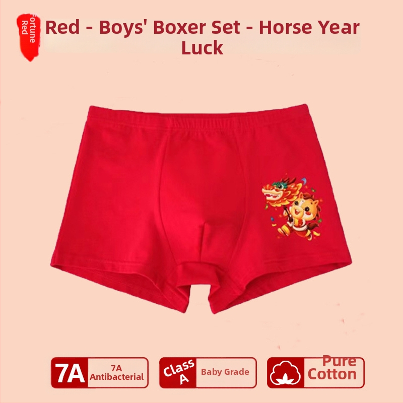 Chiloți pentru băieți, talie medie, 95% bumbac, Clasă de siguranță A, pentru copii mai mari