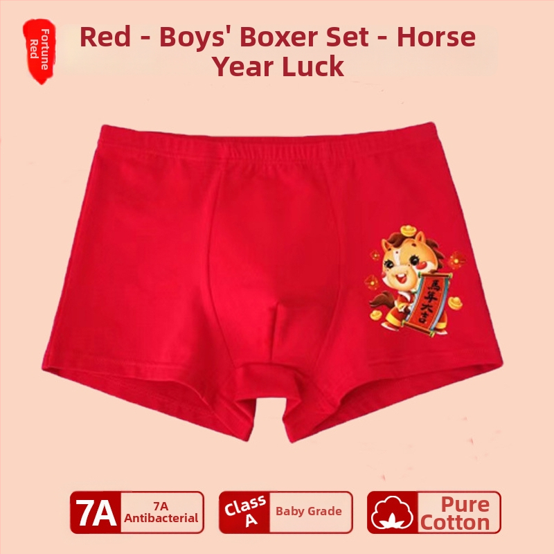 Chiloți pentru băieți, talie medie, 95% bumbac, Clasă de siguranță A, pentru copii mai mari