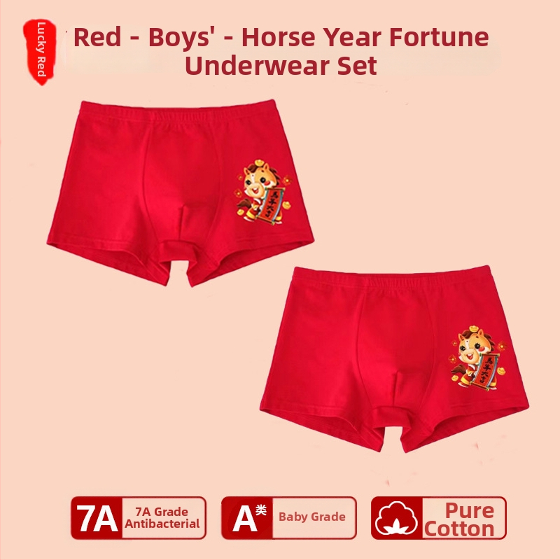 Chiloți pentru băieți, talie medie, 95% bumbac, Clasă de siguranță A, pentru copii mai mari