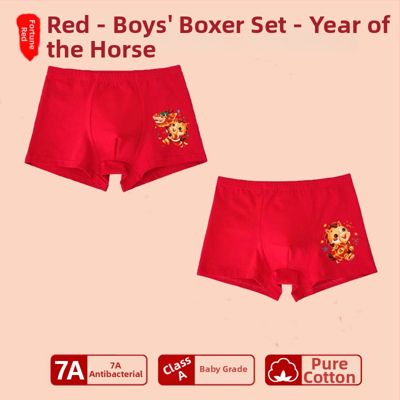 Chiloți pentru băieți, talie medie, 95% bumbac, Clasă de siguranță A, pentru copii mai mari