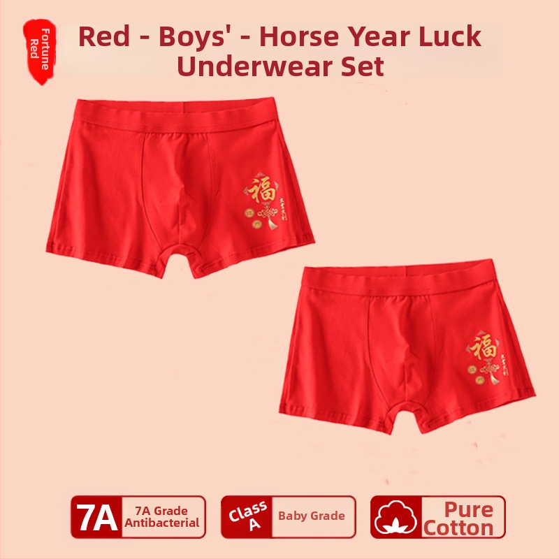 Chiloți pentru băieți, talie medie, 95% bumbac, Clasă de siguranță A, pentru copii mai mari