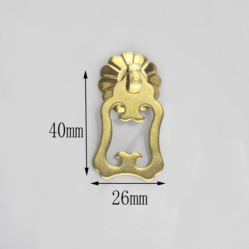 Μπρούντζινη λαβή πόρτας ντουλάπας με μοτίβο σύννεφο-ψάρι, σε στυλ Νέας Κινέζικης, για πόρτες ντουλάπών και συρταριών, μάρκα Happy Bronze