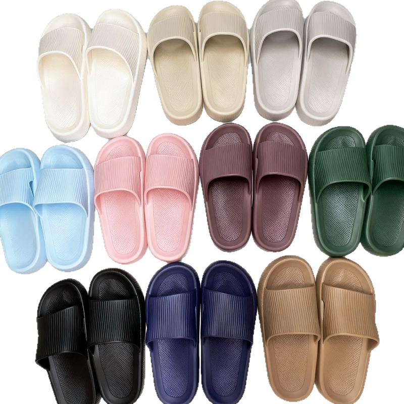 Παντόφλες με στήριξη καμάρας, μία λουρί, EVA σόλα, unisex