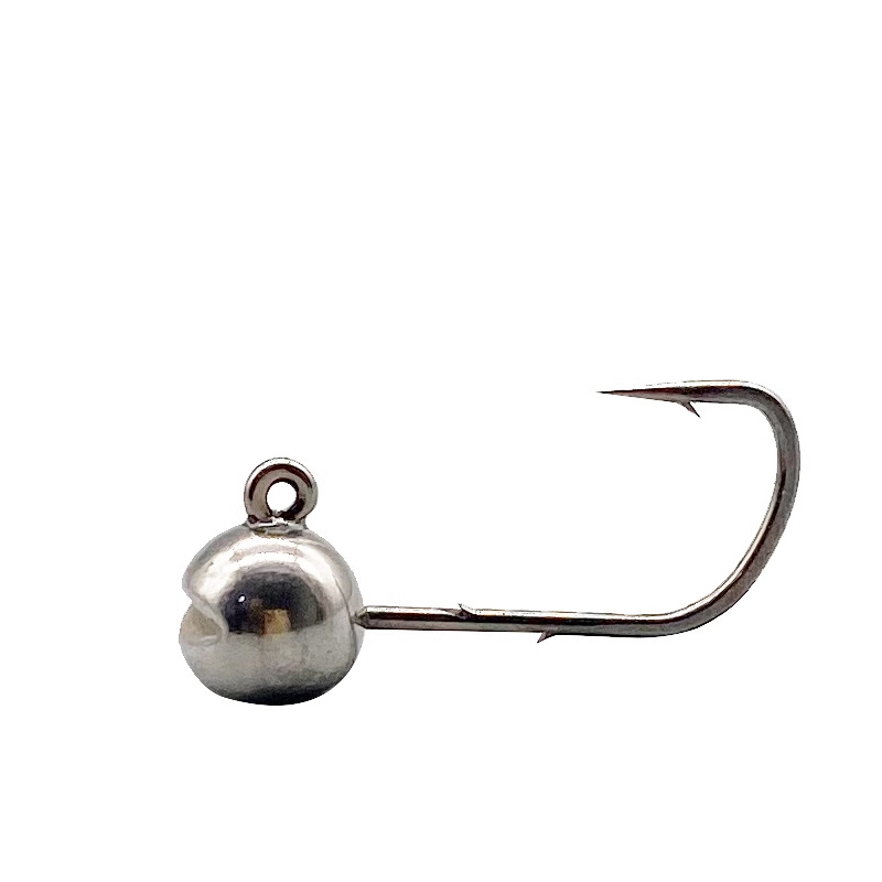 Cârlig de pescuit cu cap de oțel wolfram, fără cârlig, pentru biban negru, anti-încâlcire, pescuit în lac rezervoar