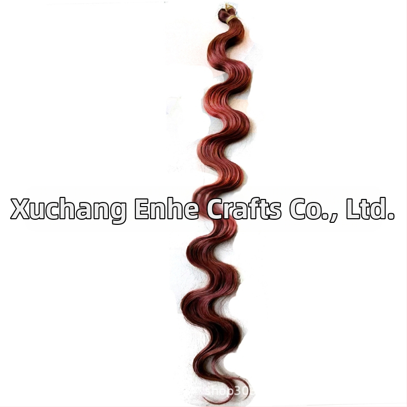 Enhe Body Wave Crochet perucă pentru femei — fibre sintetice rezistente la temperaturi, păr cu volum