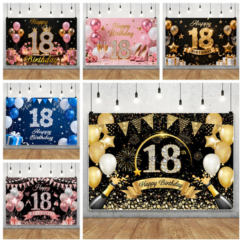 Fundal foto pentru aniversarea de 18 ani – Țesătură de fundal pentru fotografie de peisaj, greutate 0,12 kg, Garanție din partea magazinului