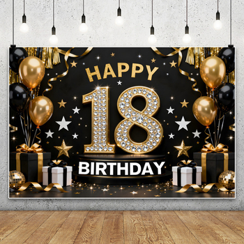 Fundal foto pentru aniversarea de 18 ani – Țesătură de fundal pentru fotografie de peisaj, greutate 0,12 kg, Garanție din partea magazinului