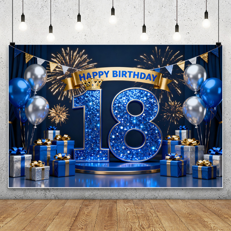 Fundal foto pentru aniversarea de 18 ani – Țesătură de fundal pentru fotografie de peisaj, greutate 0,12 kg, Garanție din partea magazinului