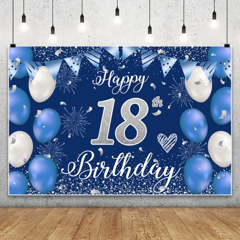 Fundal foto pentru aniversarea de 18 ani – Țesătură de fundal pentru fotografie de peisaj, greutate 0,12 kg, Garanție din partea magazinului