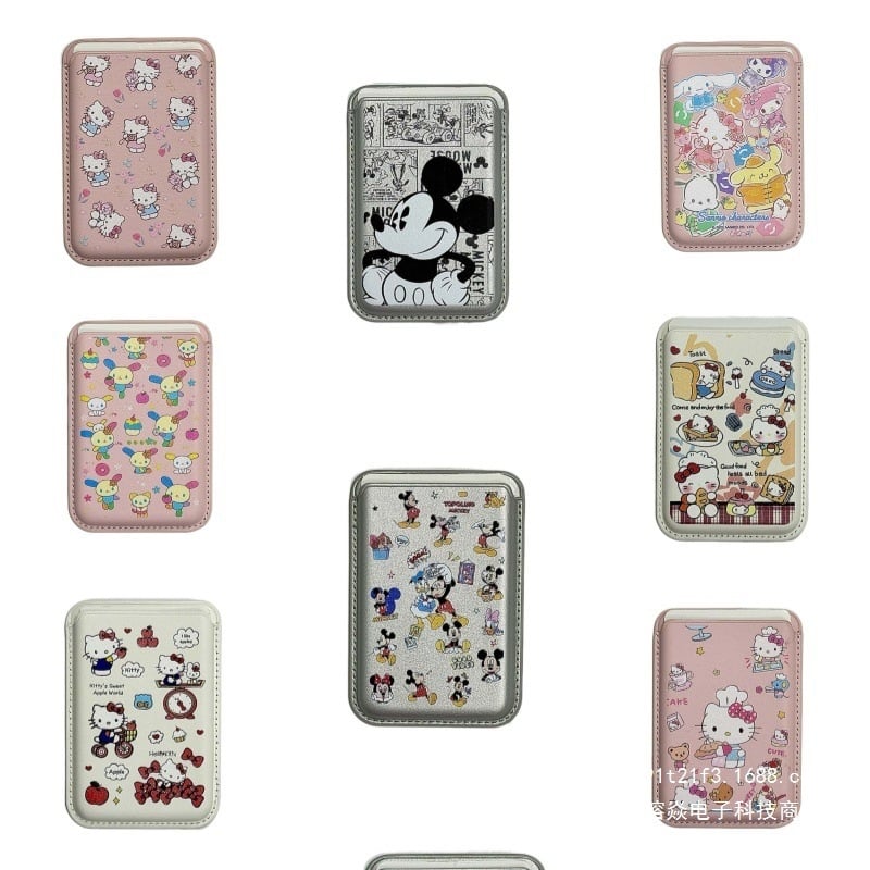 Nothing MagSafe Kártyatartó iPhone-hoz, rajzfilmszerű dizájn