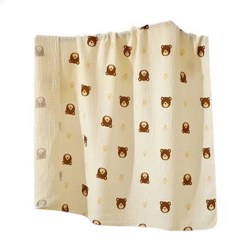 Keyfeng Βρεφική Κάλυψη για Αγκαλιά - Διπλό στρώμα από 100% βαμβάκι Crepe, Χαρακτήρας Καρτούν, Για Παιδιά 3–8 ετών, Όλες οι Εποχές