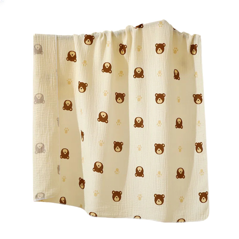 Keyfeng Βρεφική Κάλυψη για Αγκαλιά - Διπλό στρώμα από 100% βαμβάκι Crepe, Χαρακτήρας Καρτούν, Για Παιδιά 3–8 ετών, Όλες οι Εποχές