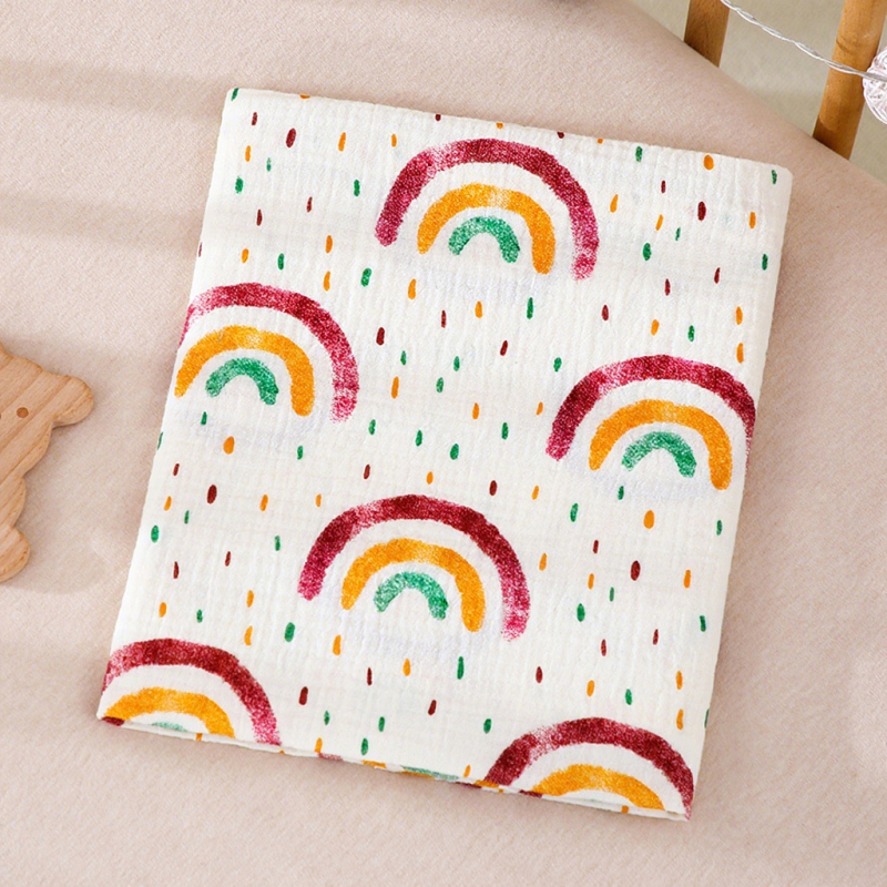 Keyfeng Βρεφική Κάλυψη για Αγκαλιά - Διπλό στρώμα από 100% βαμβάκι Crepe, Χαρακτήρας Καρτούν, Για Παιδιά 3–8 ετών, Όλες οι Εποχές