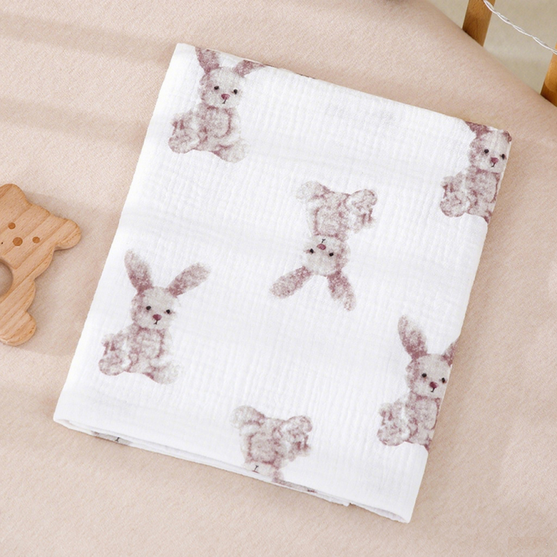 Keyfeng Βρεφική Κάλυψη για Αγκαλιά - Διπλό στρώμα από 100% βαμβάκι Crepe, Χαρακτήρας Καρτούν, Για Παιδιά 3–8 ετών, Όλες οι Εποχές