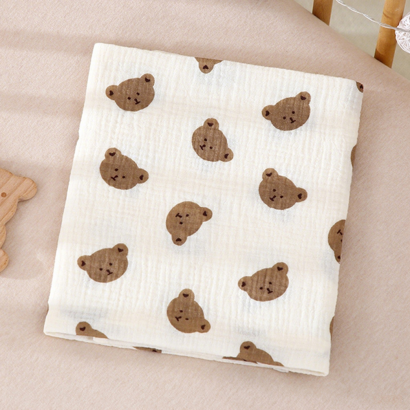 Keyfeng Βρεφική Κάλυψη για Αγκαλιά - Διπλό στρώμα από 100% βαμβάκι Crepe, Χαρακτήρας Καρτούν, Για Παιδιά 3–8 ετών, Όλες οι Εποχές