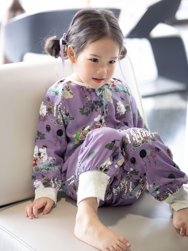 Υπνόσακος για παιδιά – έξι-στρωμάτων μπαμπού ινών και βαμβακιού, σχέδιο με διαιρεμένα πόδια, απομάκρυνση υγρασίας, πλύσιμο στο πλυντήριο, για ηλικίες 1–6 ετών (Άνοιξη, Καλοκαίρι, Φθινόπωρο)