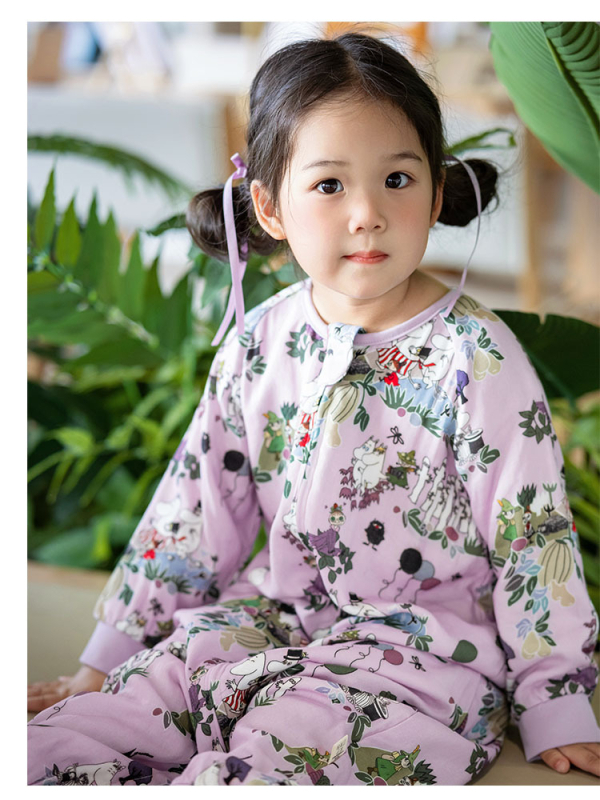 Υπνόσακος για παιδιά – έξι-στρωμάτων μπαμπού ινών και βαμβακιού, σχέδιο με διαιρεμένα πόδια, απομάκρυνση υγρασίας, πλύσιμο στο πλυντήριο, για ηλικίες 1–6 ετών (Άνοιξη, Καλοκαίρι, Φθινόπωρο)